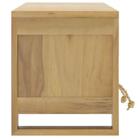 Mobile Porta TV 110x30x35 cm in Legno Massello di Teak cod mxl 15490