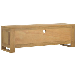 Mobile Porta TV 110x30x35 cm in Legno Massello di Teak cod mxl 15490