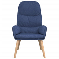 Sedia Relax Blu in Tessuto 340994