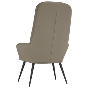 Sedia Relax Grigio Chiaro in Velluto cod mxl 14403