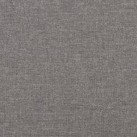 Poltrona Rilassante Grigio Chiaro in Tessuto e PVC 341301