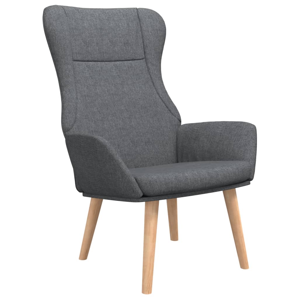 Sedia Relax Grigio Scuro in Tessutocod mxl 95520