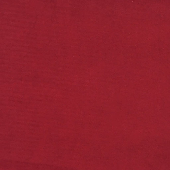 Poggiapiedi Roso Vino 45x29,5x35 cm in Velluto 341473