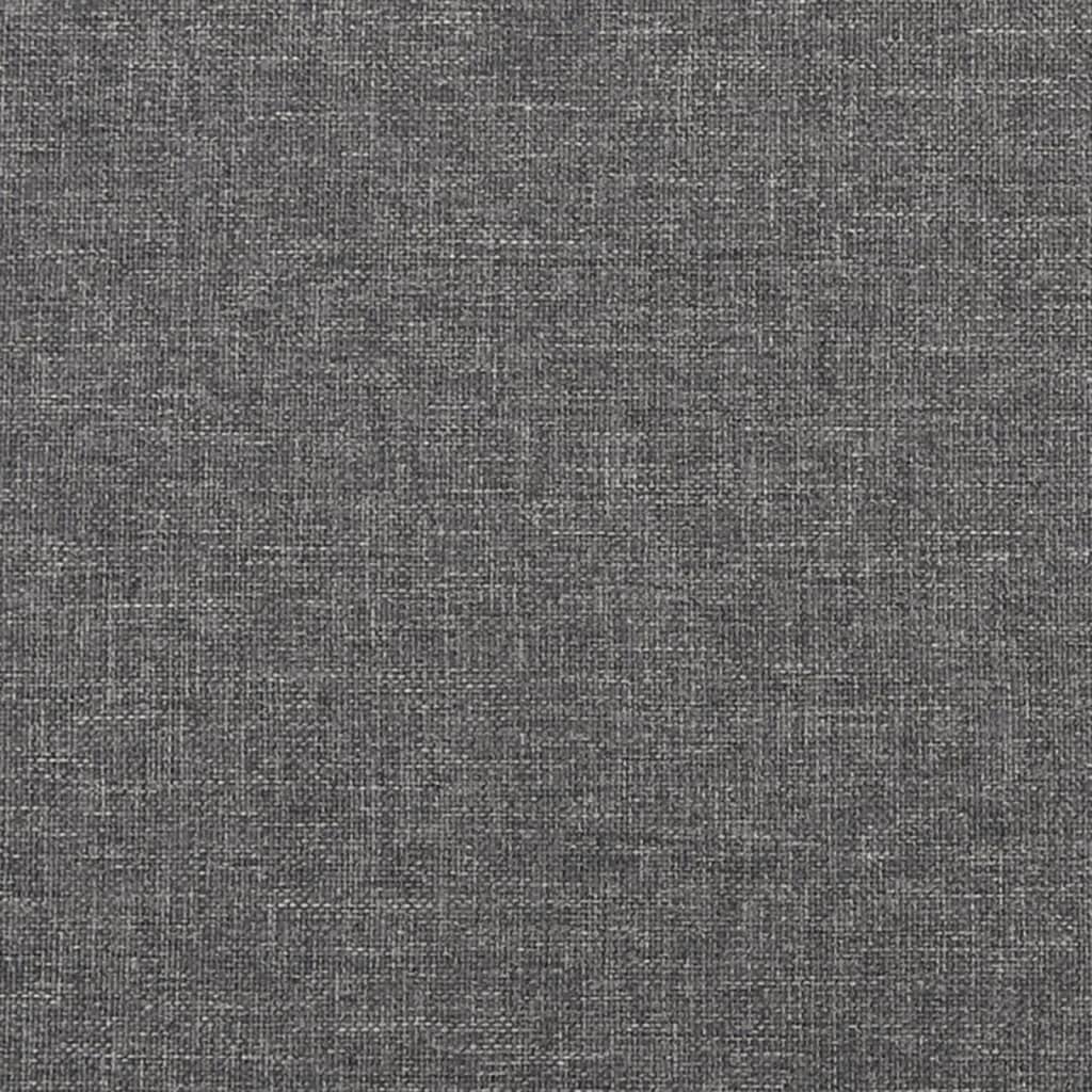 Sgabello Grigio Chiaro 45x29,5x35cm in Tessuto e Similpelle 341479