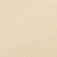 Sgabello Crema e Arancione 45x29,5x35 cm Tessuto e Similpelle 341528