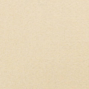 Sgabello Crema e Arancione 45x29,5x35 cm Tessuto e Similpelle 341528