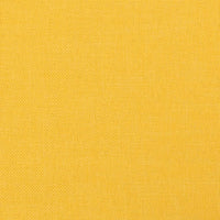 Poggiapiedi Giallo Senape 60x60x36 cm in Tessuto 341574