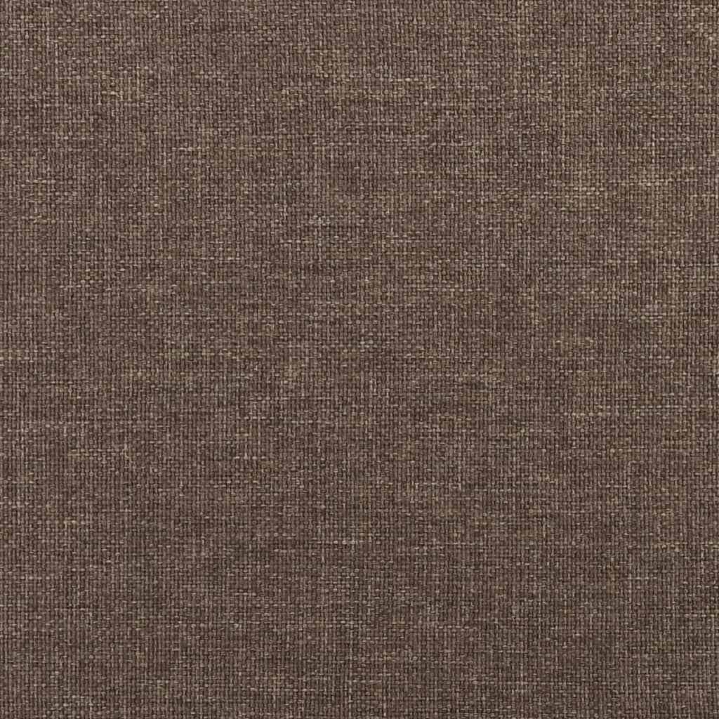 Poggiapiedi Tortora 60x60x36 cm in Tessuto 341576