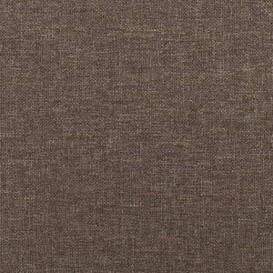 Poggiapiedi Tortora 60x60x36 cm in Tessuto 341576