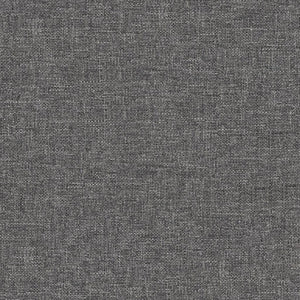 Poggiapiedi Grigio Chiaro 60x60x36 cm in Tessuto e Similpelle 341596