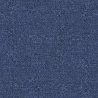 Poggiapiedi Blu 60x60x36 cm in Tessuto e Similpelle 341600