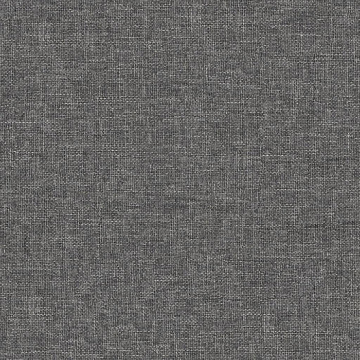 Poggiapiedi Grigio Chiaro 60x60x39 cm in Tessuto e Similpelle cod mxl 57395