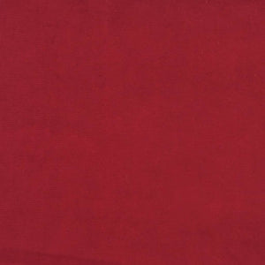 Poggiapiedi Rosso Vino 60x60x36 cm in Velluto 341631