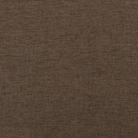 Poggiapiedi Marrone 60x60x36 cm in Tessuto e Similpelle 341647