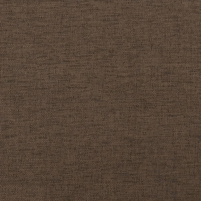 Poggiapiedi Marrone 60x60x36 cm in Tessuto e Similpelle 341647