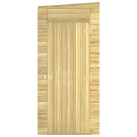 Capanno da Giardino 100x200x220 cm in Legno di Pino Impregnato cod mxl 65817