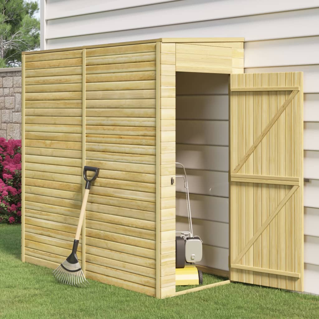 Capanno da Giardino 100x200x220 cm in Legno di Pino Impregnato cod mxl 65817