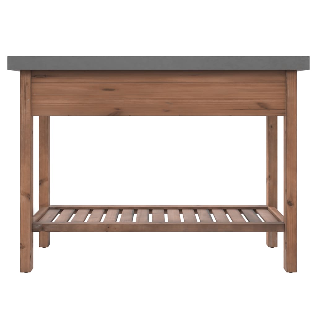 Tavolo Consolle 110x35x80 cm in Legno Massello di Abete 340768