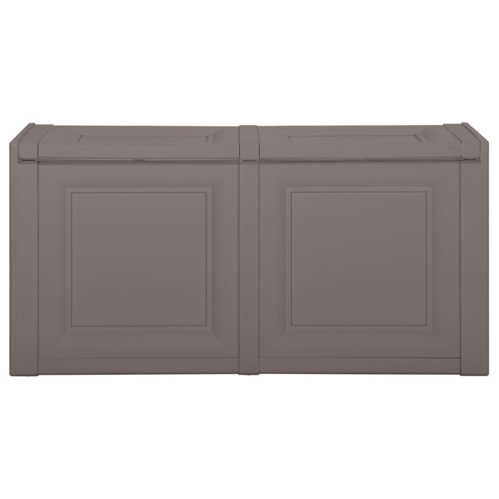 Baule per Cuscini Grigio 86x40x42 cm 85 L 340613