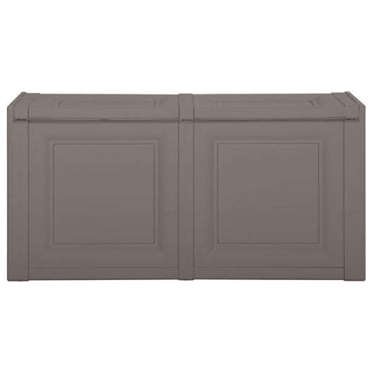 Baule per Cuscini Grigio 86x40x42 cm 85 L 340613