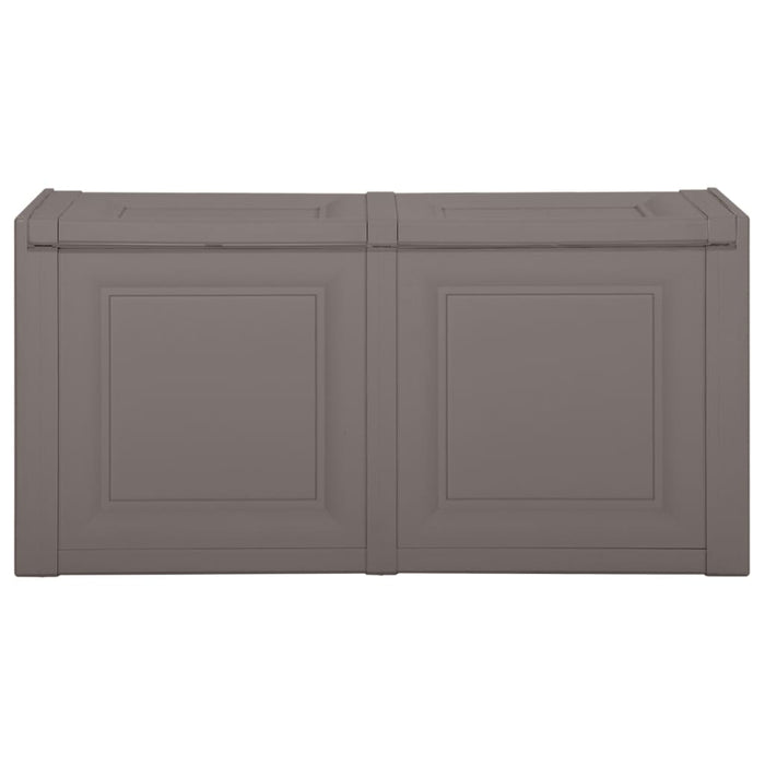 Baule per Cuscini Grigio 86x40x42 cm 85 L 340613