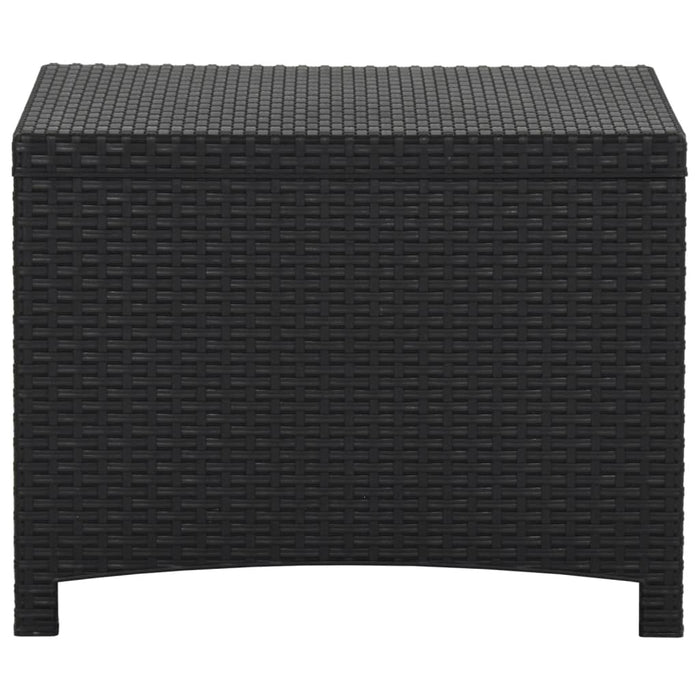 Baule da Giardino 60x54x41 cm in Rattan PP Grafite 318238