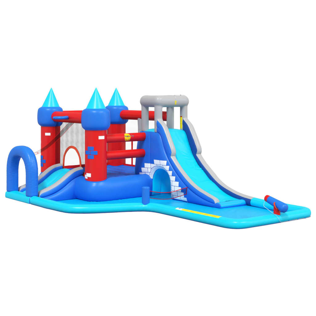 Happy Hop Parco Giochi Gonfiabile Bagnato e Asciutto 590x390x225cm PVC