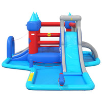 Happy Hop Parco Giochi Gonfiabile Bagnato e Asciutto 590x390x225cm PVC