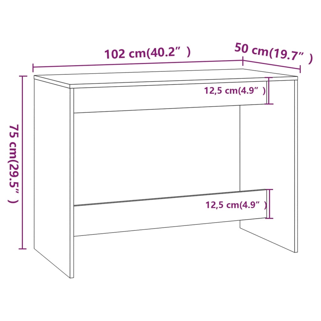 Set da Pranzo 3 Pz Grigio Cemento in Truciolato