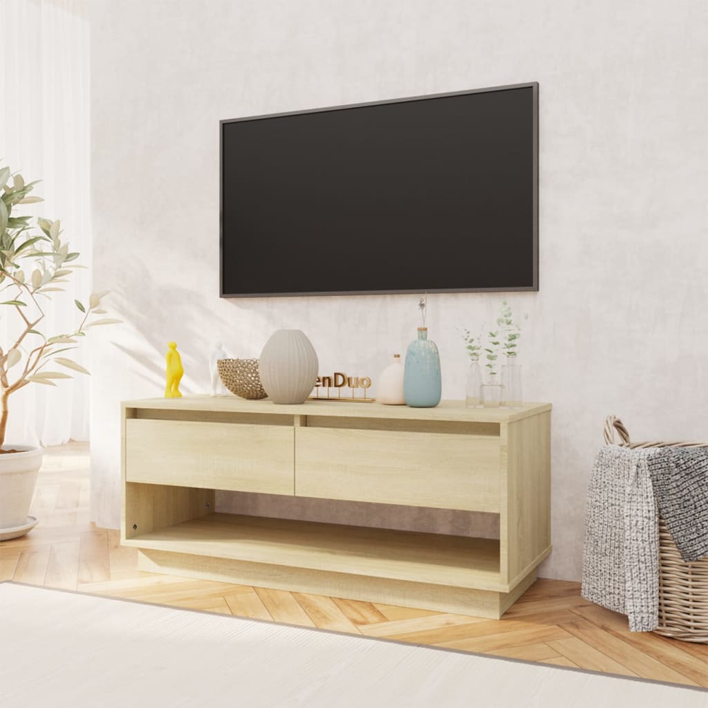 Mobile TV Rovere Sonoma 102x41x44 cm in Truciolato