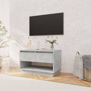 Mobile TV Grigio Cemento 70x41x44 cm in Truciolato 809498