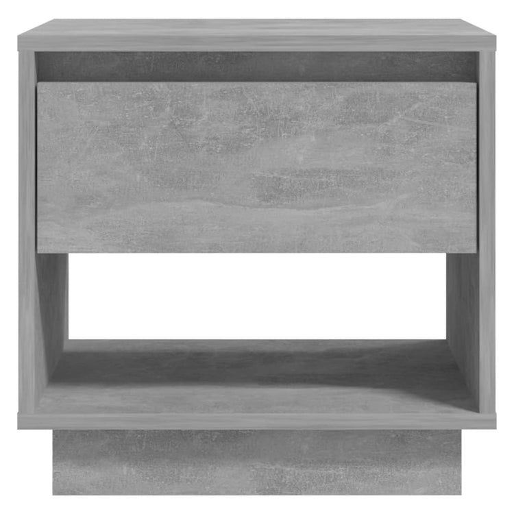 Comodini 2 pz Grigio Cemento 45x34x44 cm in Truciolato cod mxl 49285