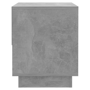 Comodini 2 pz Grigio Cemento 45x34x44 cm in Truciolato cod mxl 49285