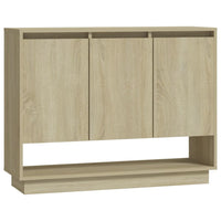 Credenza Rovere Sonoma 97x31x75 cm in Truciolato cod mxl 10457