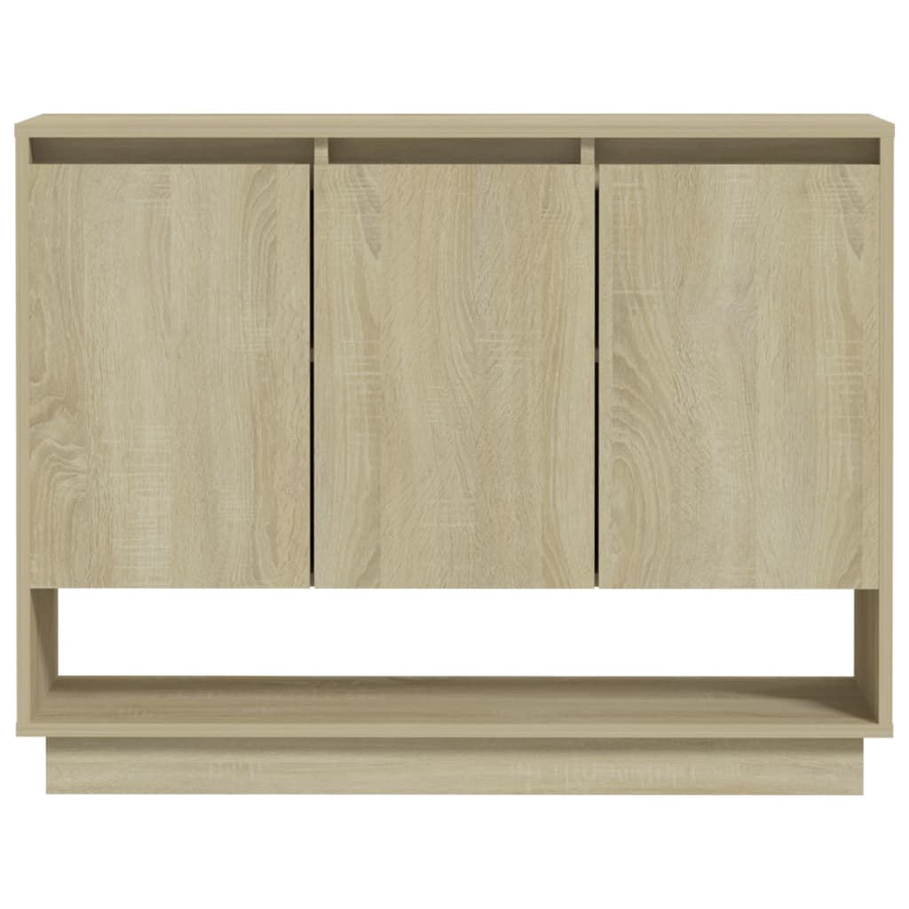 Credenza Rovere Sonoma 97x31x75 cm in Truciolato cod mxl 10457