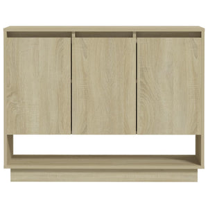 Credenza Rovere Sonoma 97x31x75 cm in Truciolato cod mxl 10457