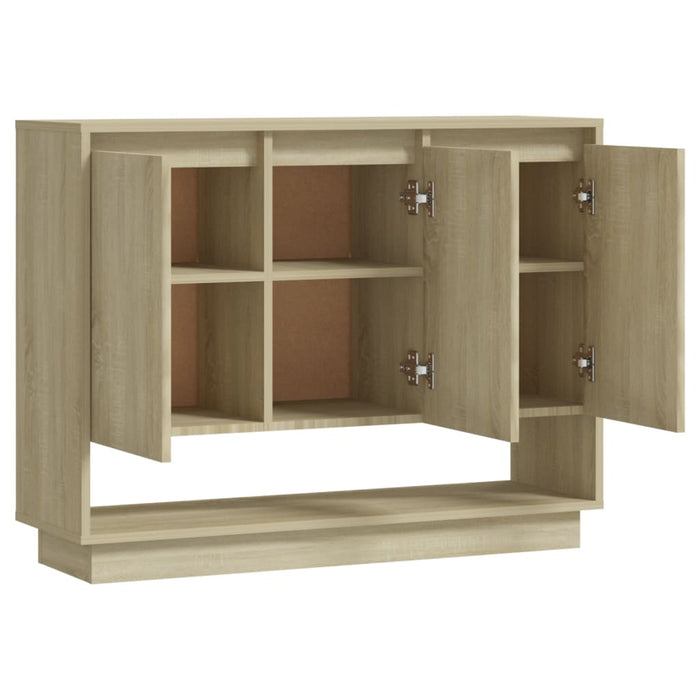 Credenza Rovere Sonoma 97x31x75 cm in Truciolato 809533