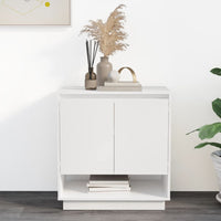 Credenza Bianco Lucido 70x41x75 cm in Truciolato cod mxl 22759