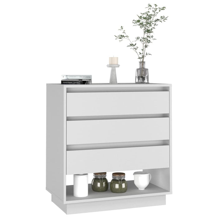 Credenza Bianca 70x41x75 cm in Truciolato 809548