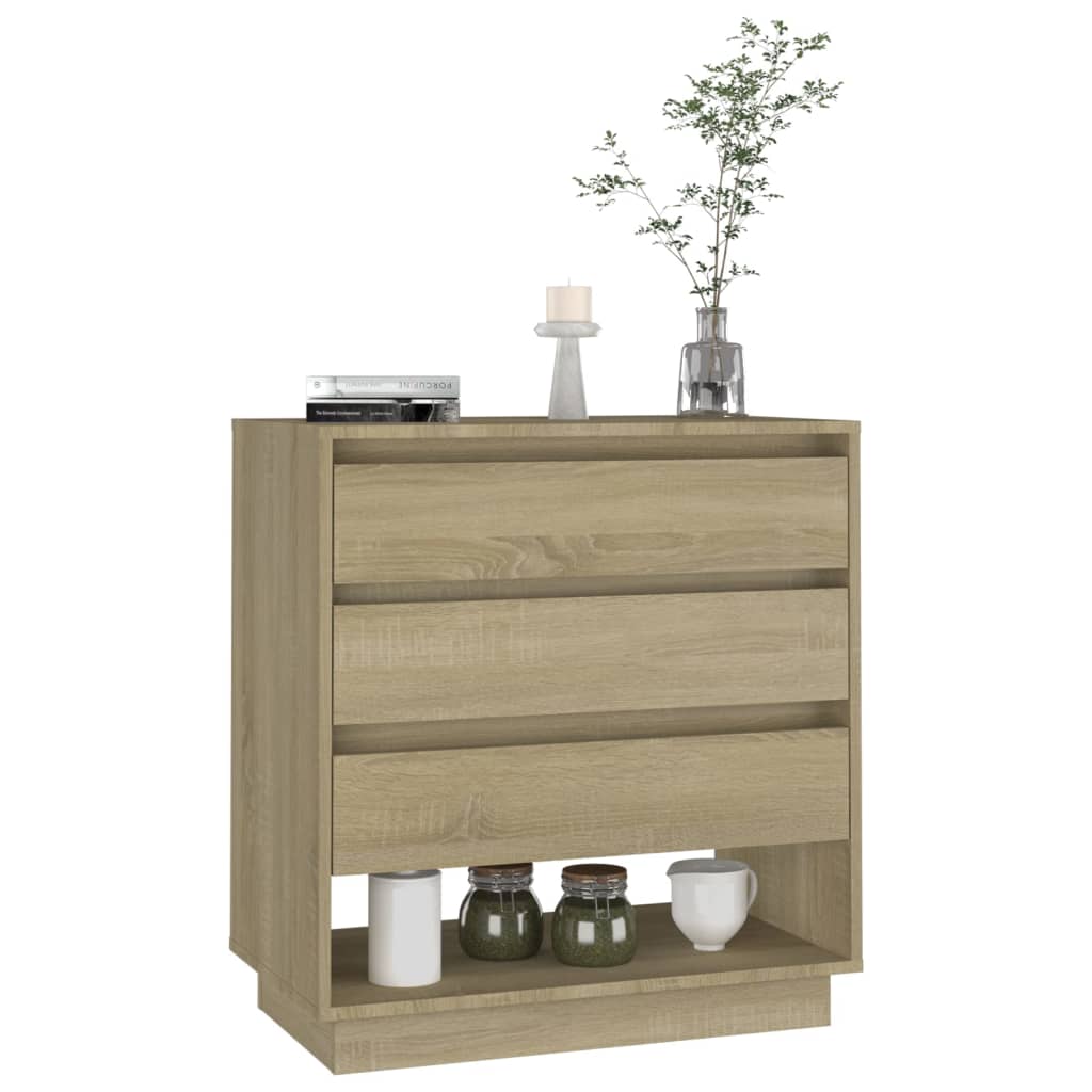 Credenza Rovere Sonoma 70x41x75 cm in Truciolato 809551