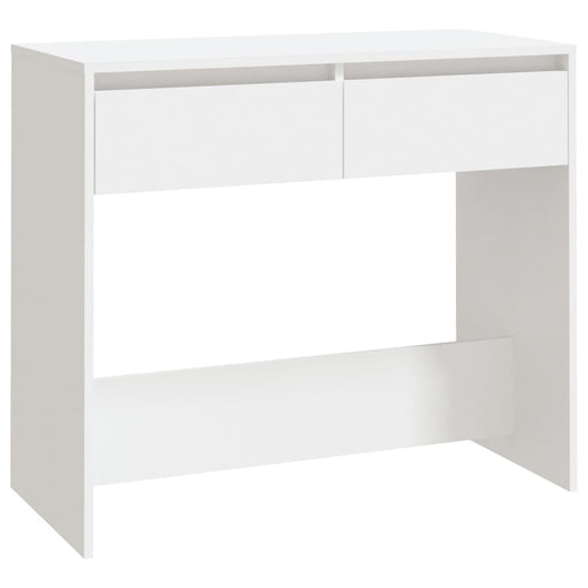 Tavolo Consolle Bianco 89x41x76,5 cm in Acciaio cod mxl 13262