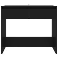 Tavolo Consolle Nero 89x41x76,5 cm in Acciaio cod mxl 10113