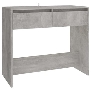 Tavolo Consolle Grigio Cemento 89x41x76,5 cm in Acciaio cod mxl 18175