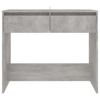 Tavolo Consolle Grigio Cemento 89x41x76,5 cm in Acciaio cod mxl 18175