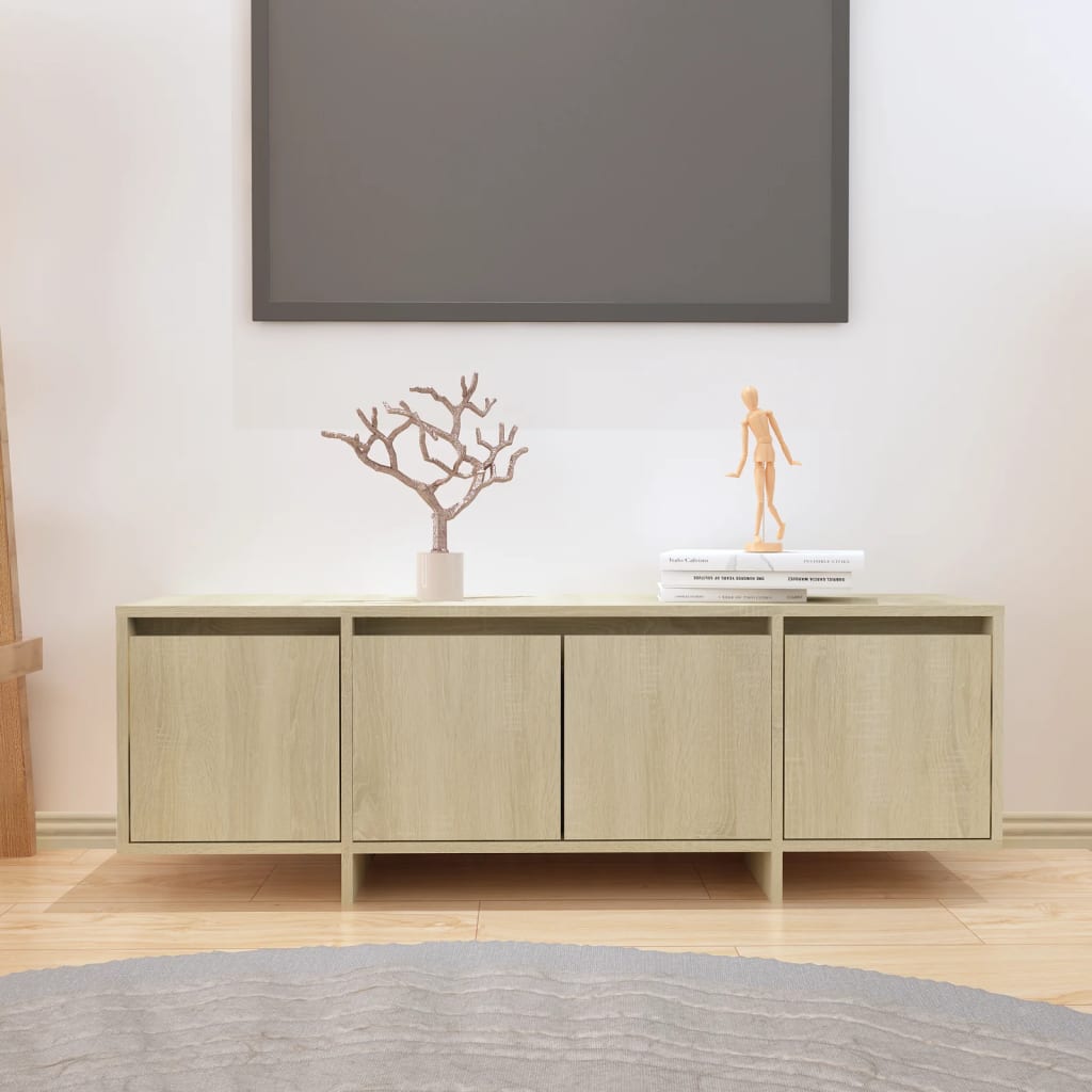 Mobile Porta TV Rovere Sonoma 120x30x40,5 cm in Truciolato 809578