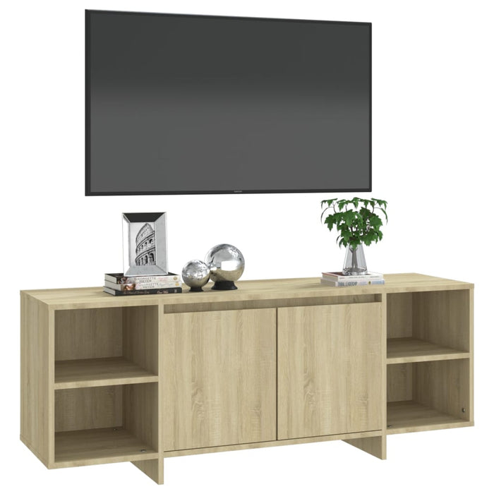 Mobile Porta TV Rovere Sonoma 130x35x50 cm in Truciolato cod mxl 22568