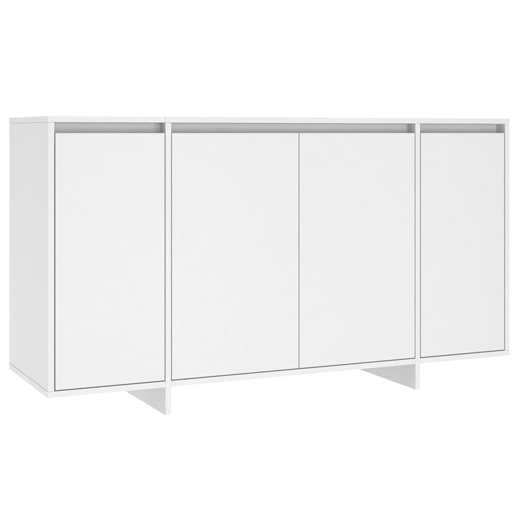 Credenza Bianca 135x41x75 cm in Truciolato