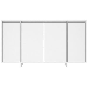 Credenza Bianca 135x41x75 cm in Truciolato