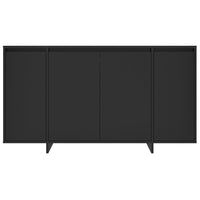 Credenza Nera 135x41x75 cm in Truciolato cod mxl 12207