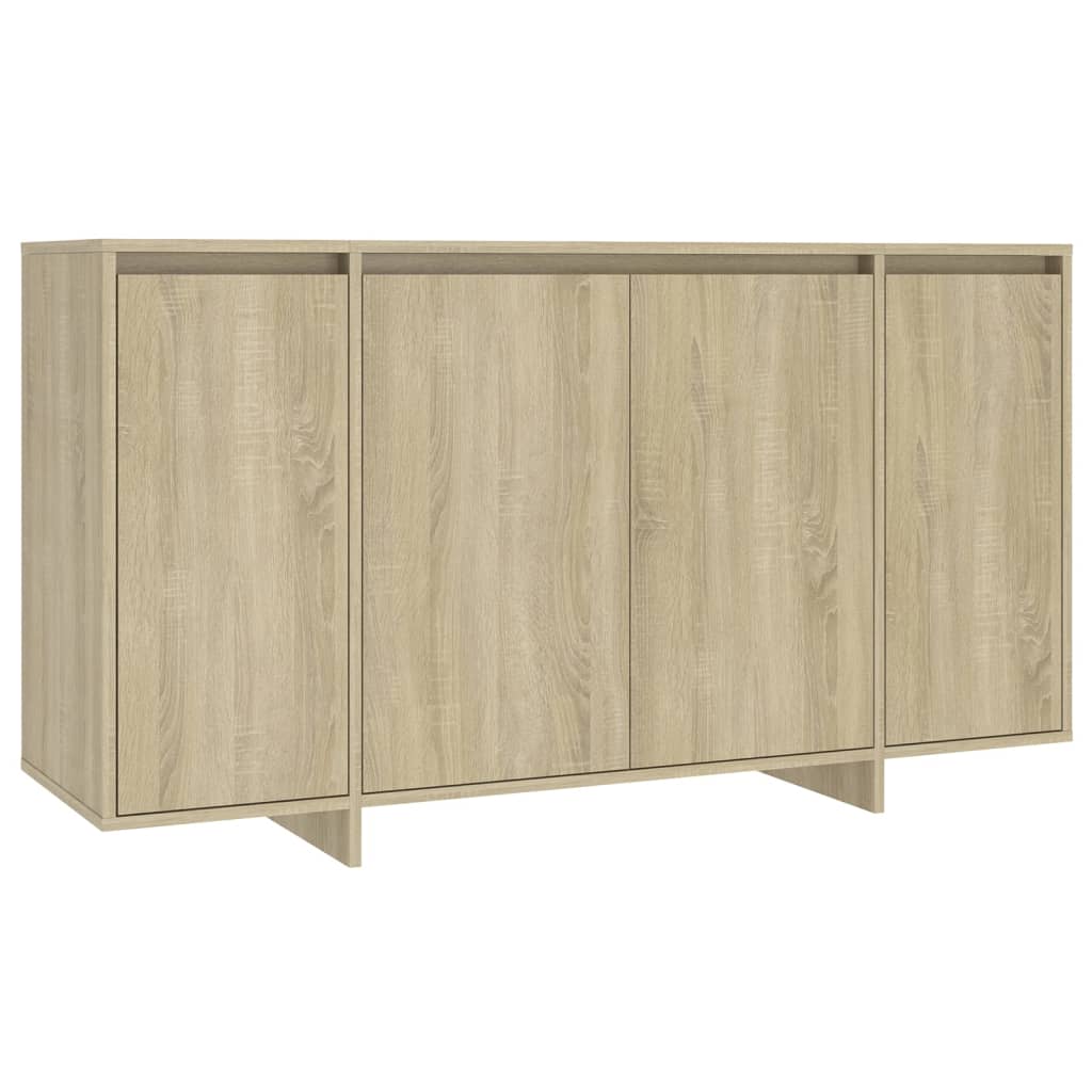 Credenza Rovere Sonoma 135x41x75 cm in Truciolato cod mxl 21121